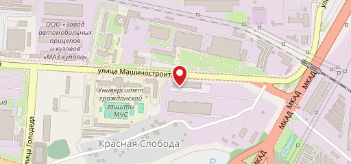 Домашняя трапеза на карте