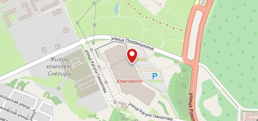 Домашняя столовая на карте