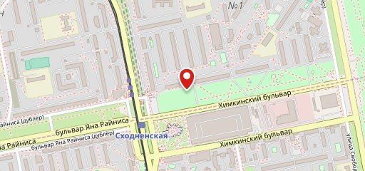 На сходненской на карте