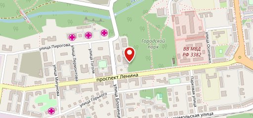 Домбай на карте