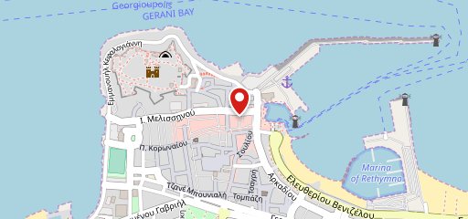 The Dome Club Rethymno Crete на карте