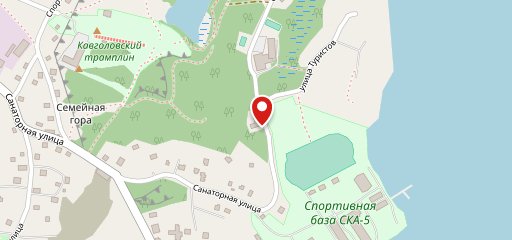 Домик охотника на карте