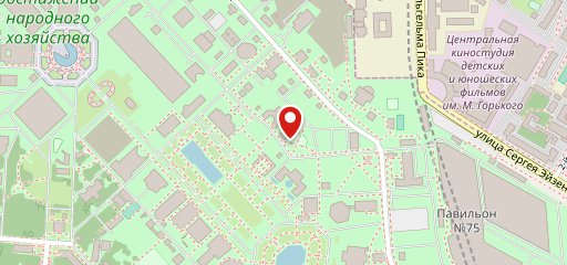 Домик в саду на карте