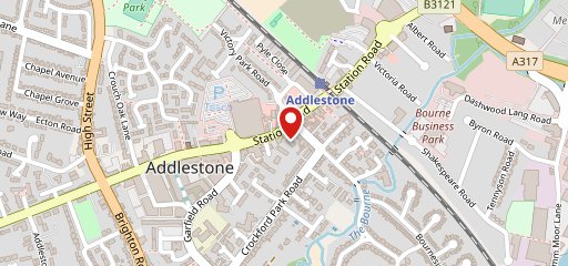 Domino's Pizza - Addlestone на карте