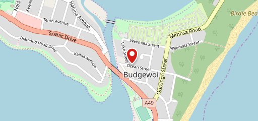 Domino's Pizza Budgewoi на карте
