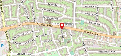 Domino's Pizza - Edinburgh - Corstorphine на карте
