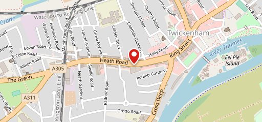 Domino's Pizza - London - Twickenham на карте