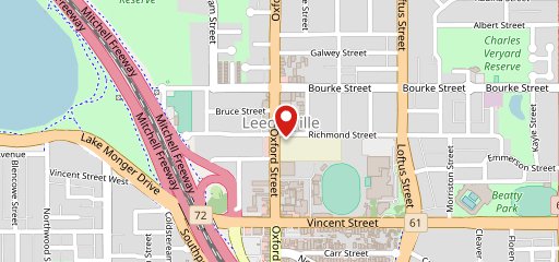 Domino's Pizza Leederville на карте