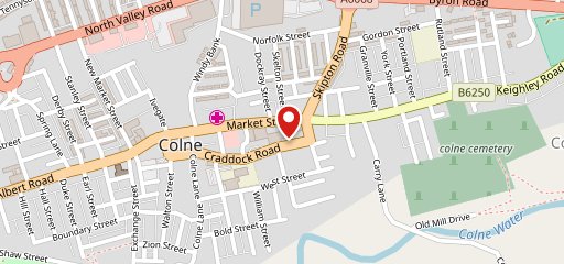 Domino's Pizza - Colne на карте
