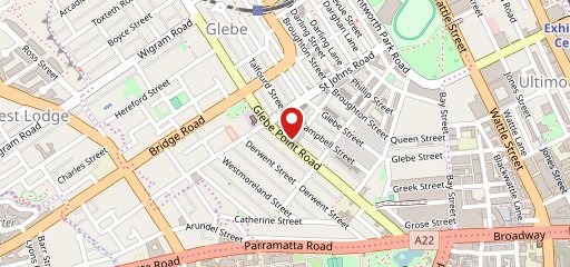 Domino's Pizza Glebe на карте