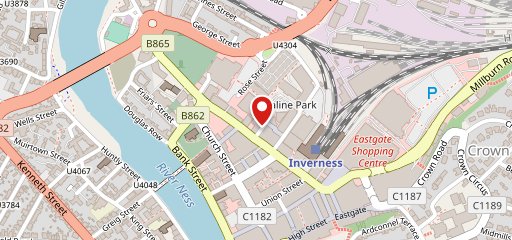 Domino's Pizza - Inverness - City на карте