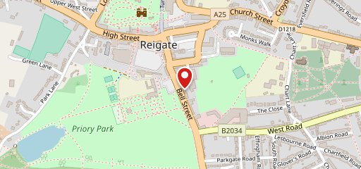 Domino's Pizza - Reigate на карте