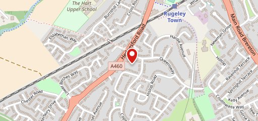 Domino's Pizza - Rugeley на карте