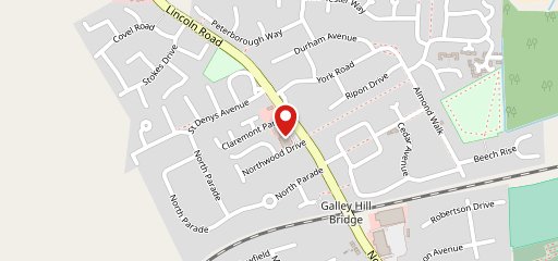 Domino's Pizza - Sleaford на карте