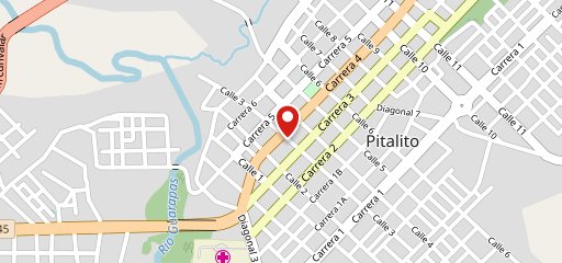 Don Chef Broaster, pollo, Restaurante Pitalito на карте