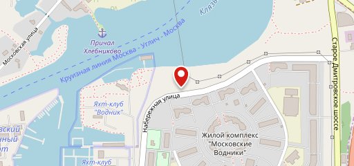 Don David - ресторан & яхт-клуб Dolgoprudnyy на карте