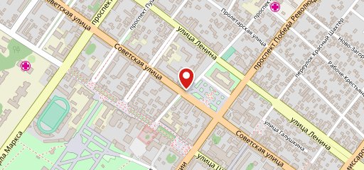 Дон-текс, Кафе на карте