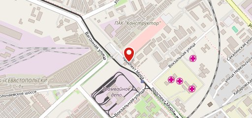 Донар на карте