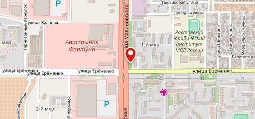 Донар от Удина на карте
