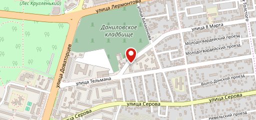 Домбай на карте