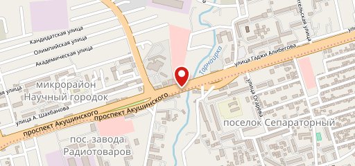 Донер на карте
