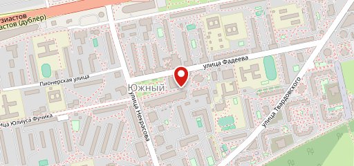 Донер кебаб на карте