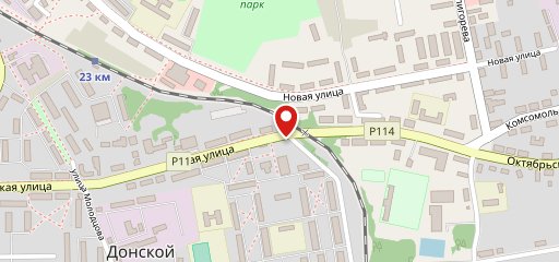 Донер кебаб на карте