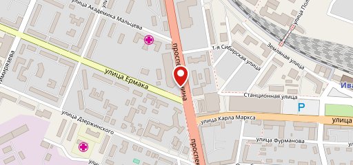 Донер кебаб на карте