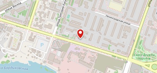 Донна Пицца на карте