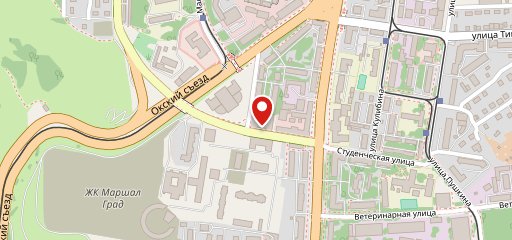 Дорожное на карте