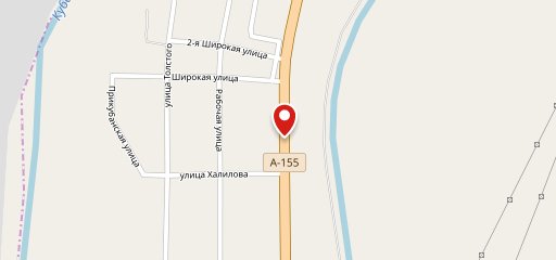 Дорожное на карте
