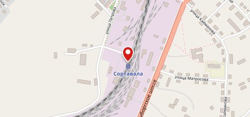 Дорожное на карте