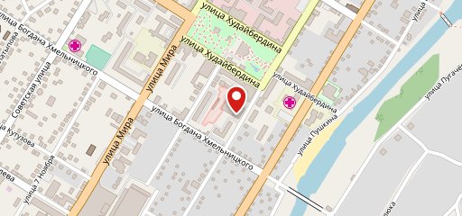 Доставка еды на карте