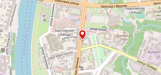 Доставка еды в Витебске меню на карте