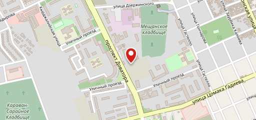 Осетинские пироги на карте