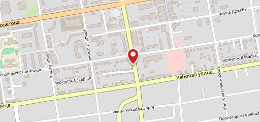 Доставка пиццы и пасты в Кызыле на карте