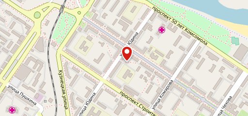 Доставка пиццы в Междуреченске на карте
