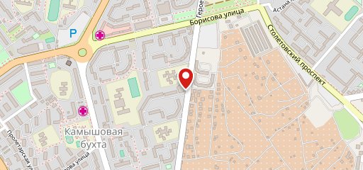 Доставка пиццы Папа Ронни на карте
