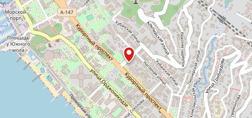 Доставка пиццы на карте