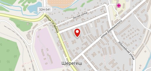 Доставка суши и пиццы Панда в Шерегеше и Таштаголе на карте