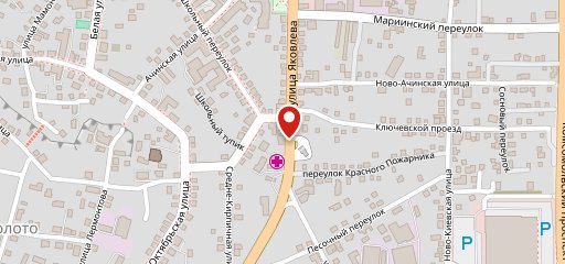 Панда служба доставки на карте