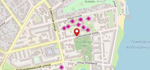 Доставка суши в Тамбове на карте
