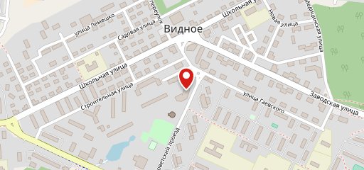 доставки еды на карте