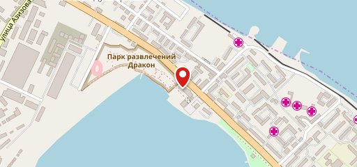 Дракон на карте