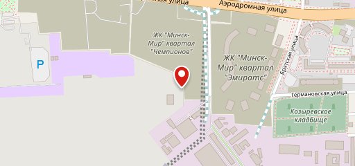 Дражина на карте