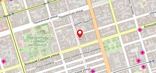 Гагарин-бар на карте