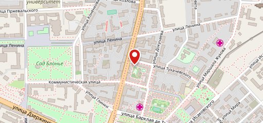 Дрова гриль кафе на Тухачевского на карте