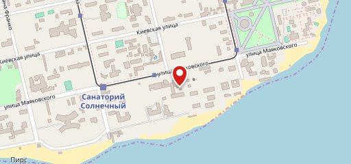 Детский санаторно-оздоровительный центр Дружба, столовая № 1 на карте