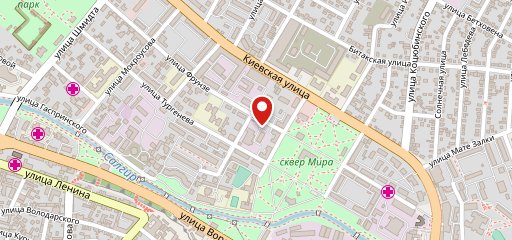 Дубковский на карте