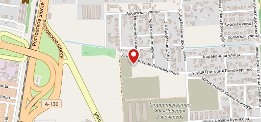 Дак Пицца на карте